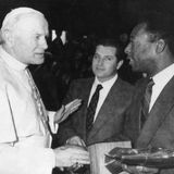 Pelé mit Papst Johannes Paul II.