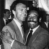 Pelé mit Oberlippenbart – und seinem Freund Franz Beckenbauer – im Mai1984 in New York.