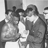 Pelé mit Robert Kennedy
