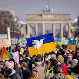 Friendensdemo in Berlin