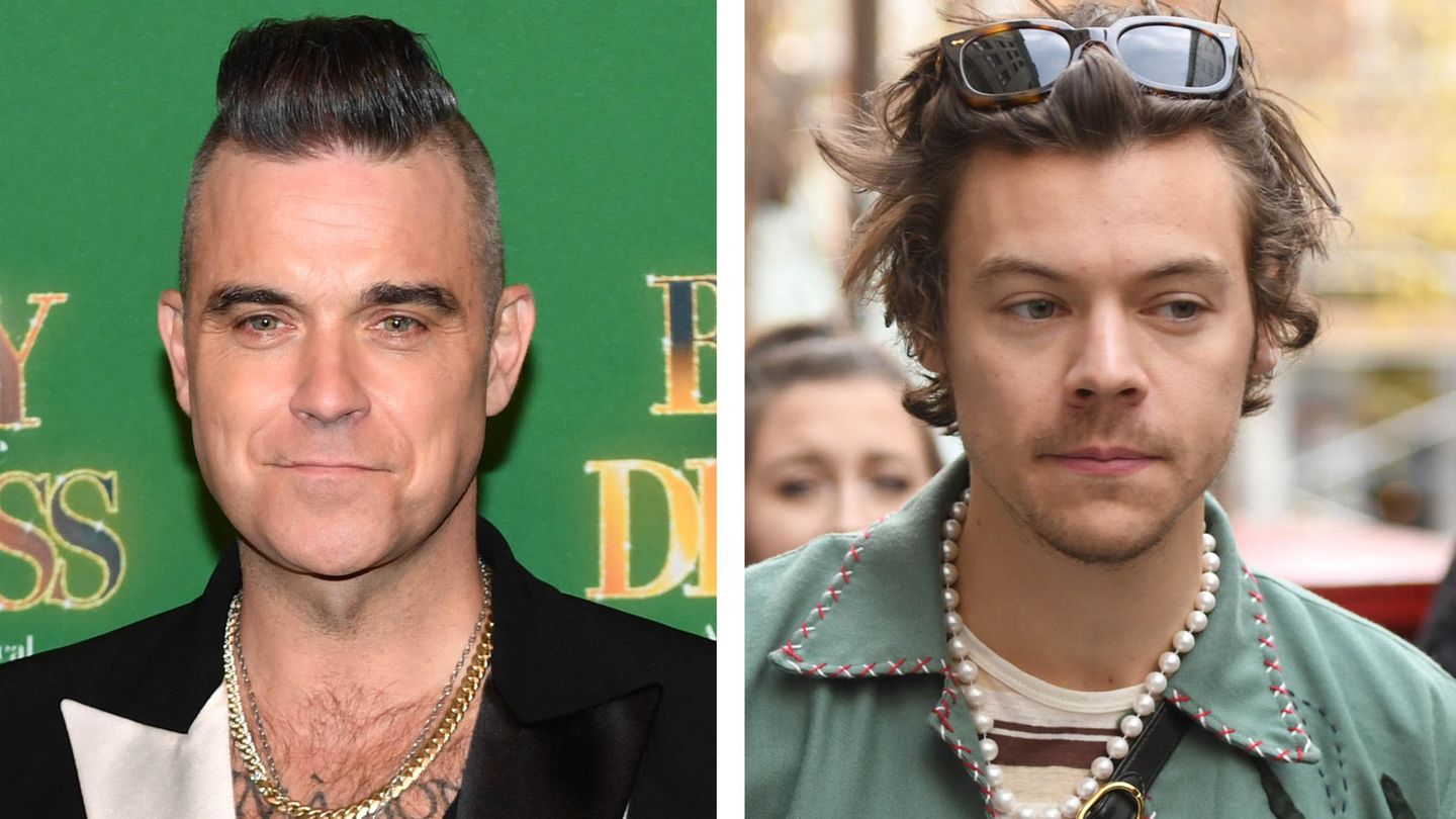 Robbie Williams und Harry Styles