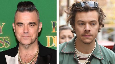 Robbie Williams und Harry Styles
