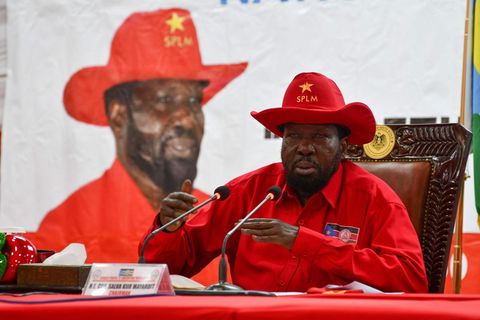Südsudans Präsident Salva Kiir Mayardit