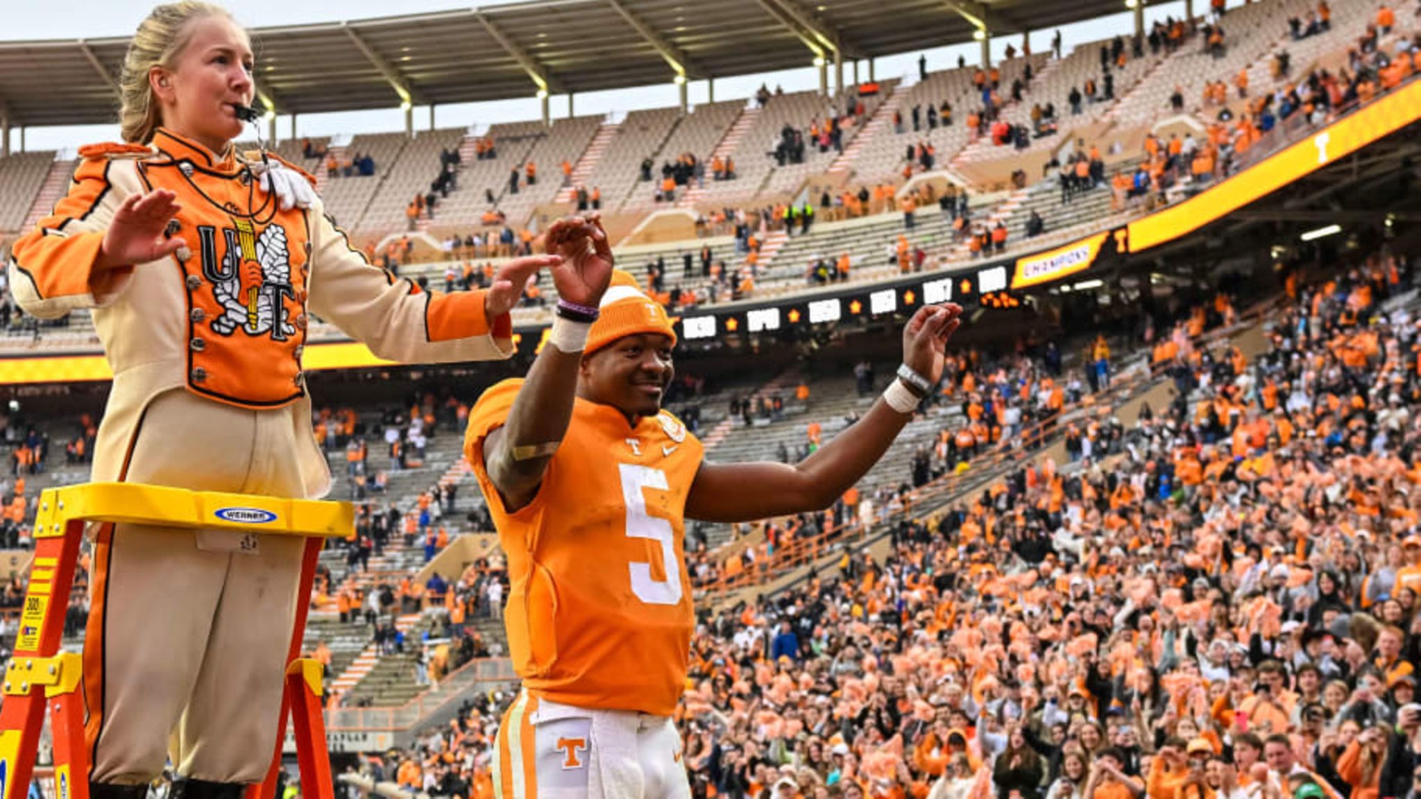 Tennessee teammate says Hendon Hooker's toughness shows on gameday