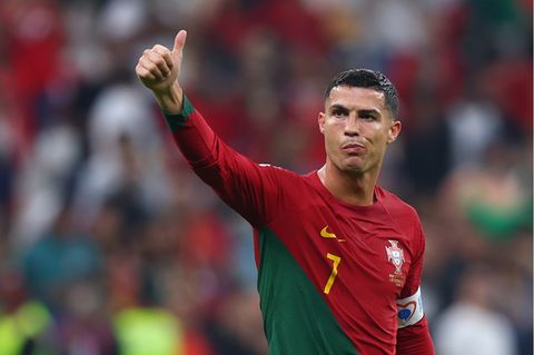 Cristiano Ronaldo bei der Weltmeisterschaft in Katar