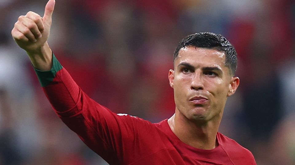 Cristiano Ronaldo bei der Weltmeisterschaft in Katar
