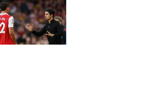 William Saliba ist unter Mikel Arteta gesetzt.
