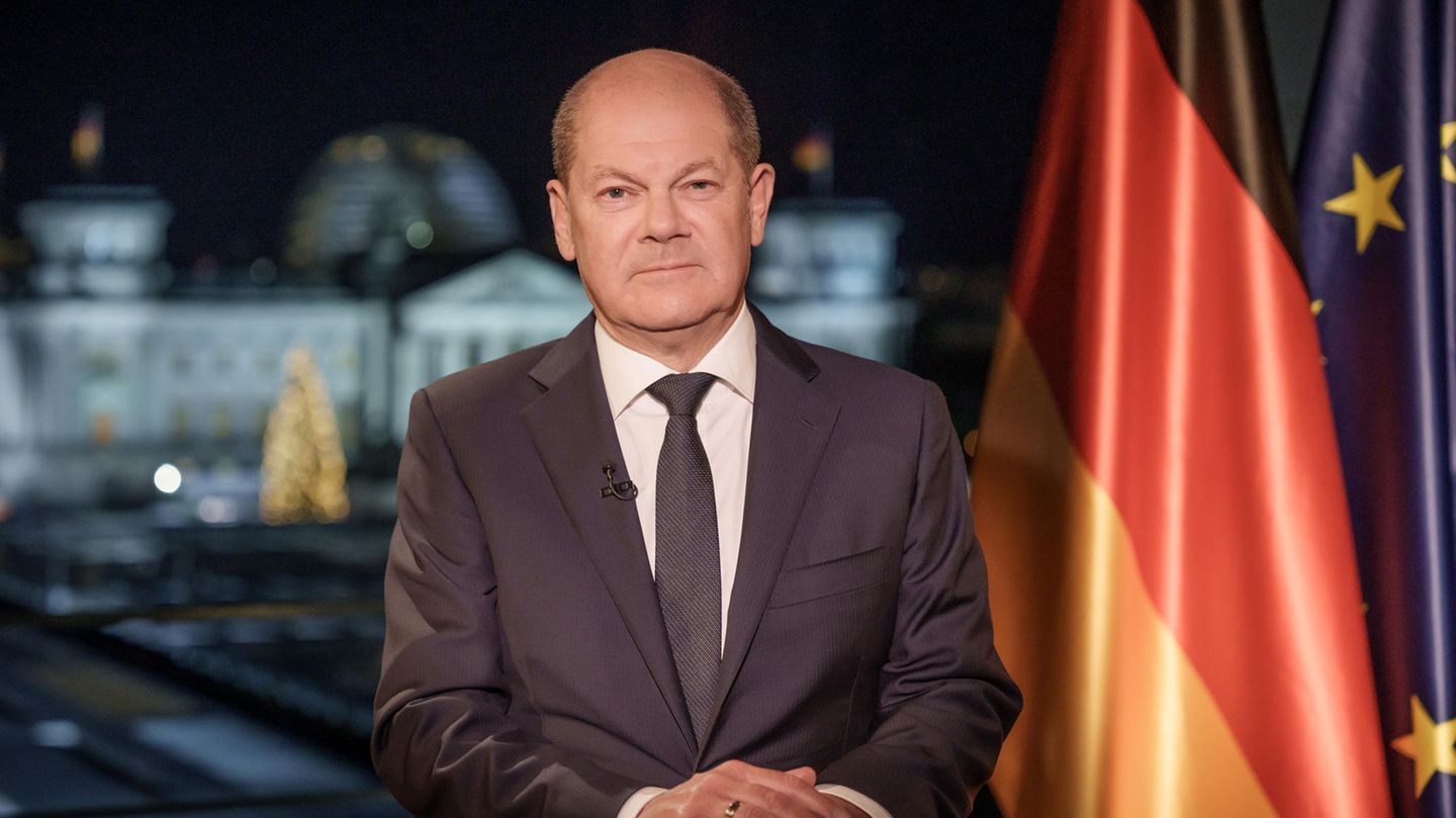 Olaf Scholz’ New Year’s speech in the video: Chancellor calls for confidence
