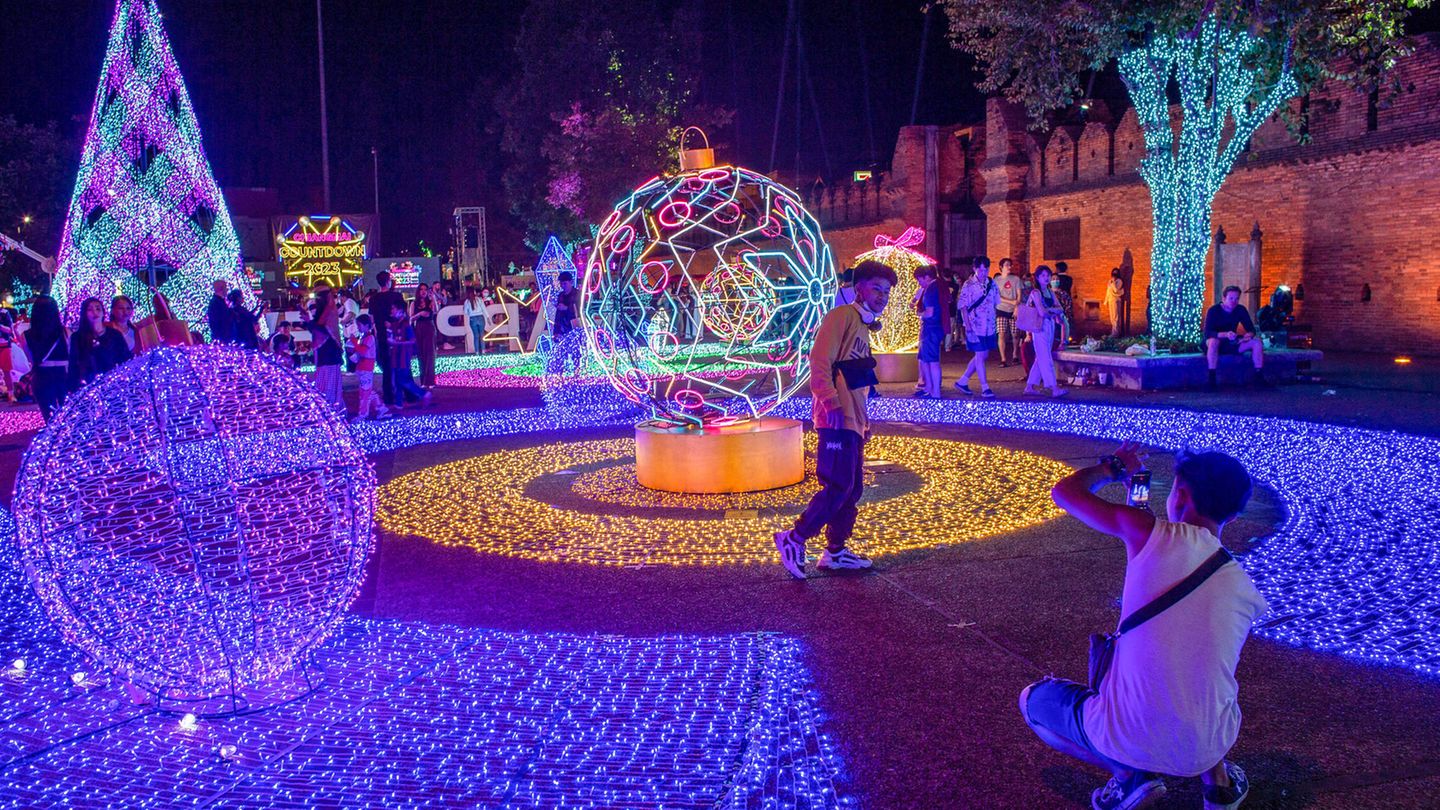 Silvester Neujahr 2023 Thailand