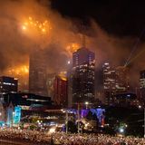 Silvester Neujahr 2023 Melbourne Australien