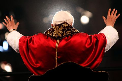 Papst Benedikt XVI. im Jahr 2012