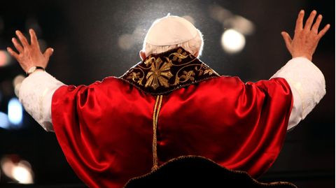 Papst Benedikt XVI. im Jahr 2012