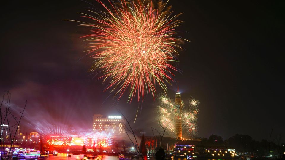 Party, Pyro und Picknick: So feierte die Welt in den 1. Januar | STERN.de