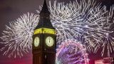 1. Januar London Feuerwerk