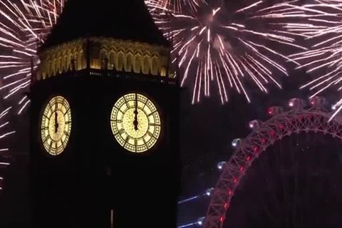 Video: Neujahrsfeiern rund um den Globus