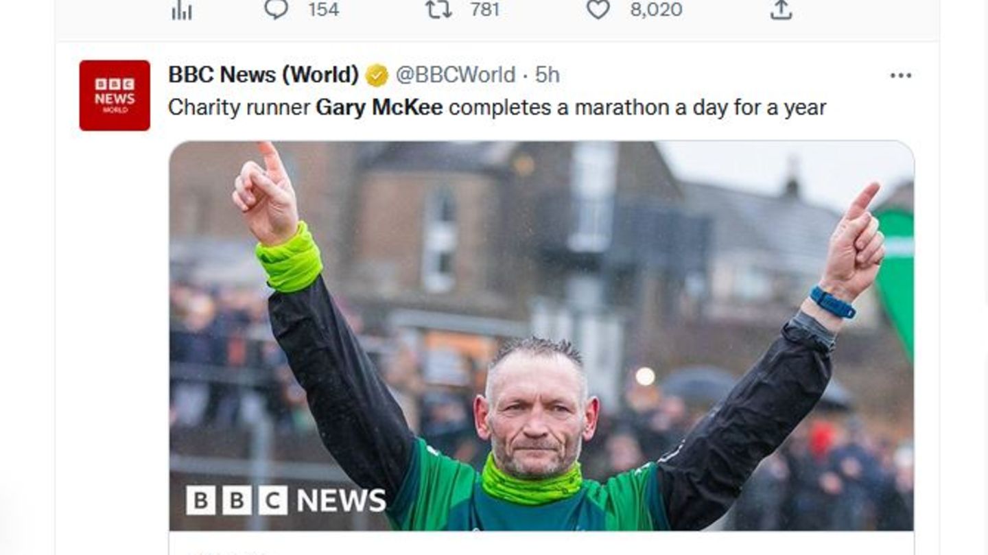 Brite runs marathons every single day of the year