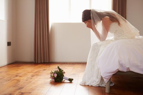 Braut verpasst ihre Hochzeit