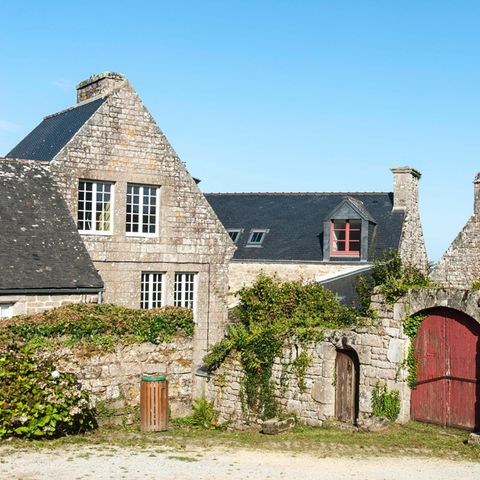Ein Steinhaus in Frankreich