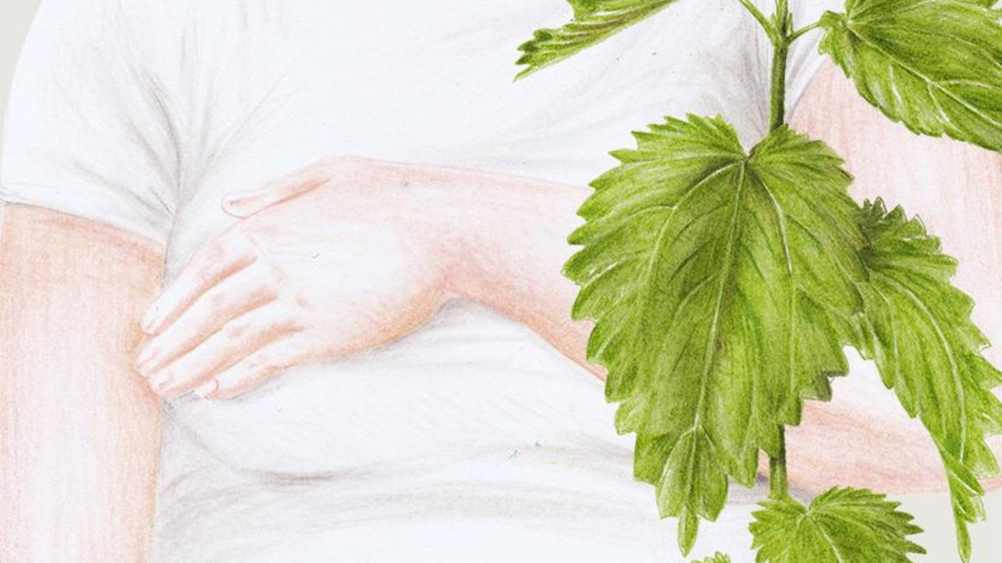 Illustration einer Frau Illustration einer Frau