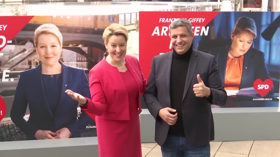 Video: Heiße Wahlkampfphase in Berlin startet Video: Heiße Wahlkampfphase in Berlin startet