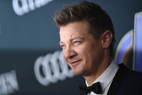 Jeremy Renner 2019 bei der Weltpremiere von Marvel Studios' "Avengers: Endgame" im Los Angeles Convention Center.