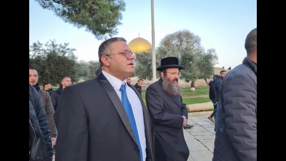 Video: Israels rechtsextremer Sicherheitsminister besucht Tempelberg