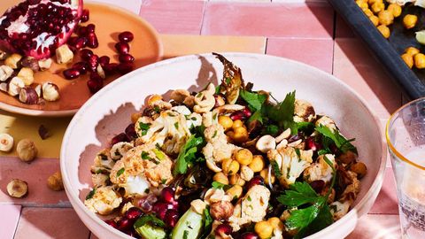 Orientalischen Blumenkohl-Salat