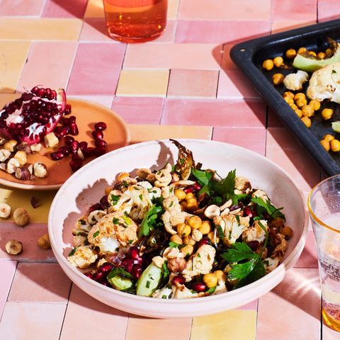 Orientalischen Blumenkohl-Salat