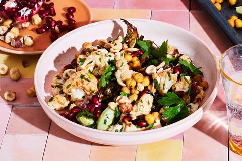 Orientalischen Blumenkohl-Salat