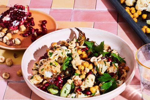 Orientalischen Blumenkohl-Salat