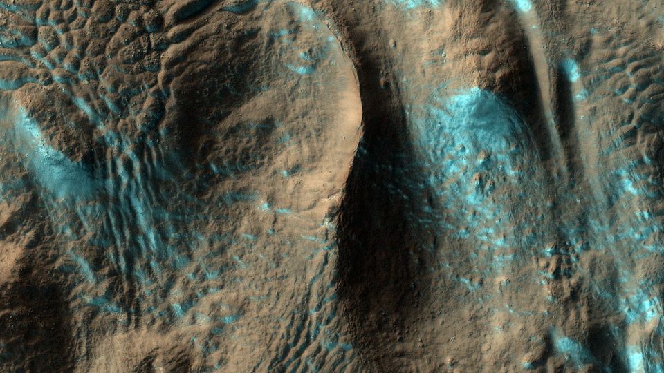 Winter auf dem Mars