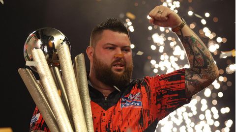 Der neue Darts-Weltmeister Michael Smith