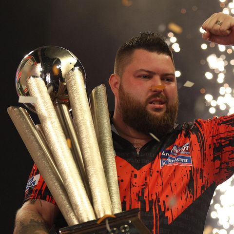 Der neue Darts-Weltmeister Michael Smith