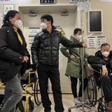 Warten auf das Krankenhauspersonal