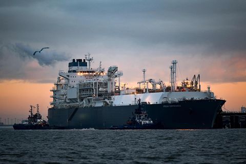 LNG-Spezialschiff "Höegh Esperanza"