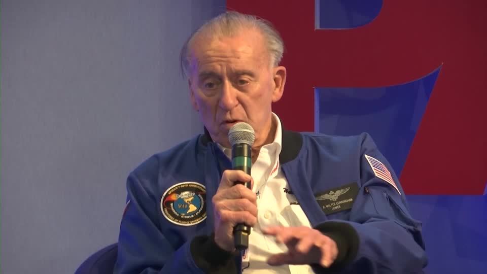 Video: Letzter Astronaut der Apollo-7-Mission verstorben Video: Letzter Astronaut der Apollo-7-Mission verstorben