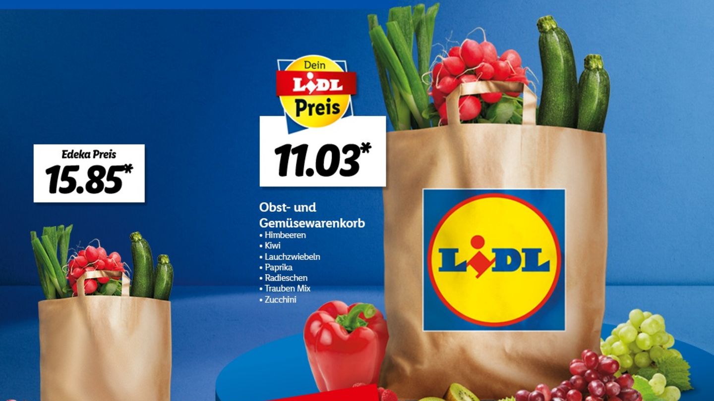 Lidl attacks Edeka with an offensive price campaign