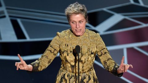 Frances McDormand bei den Oscars 2018