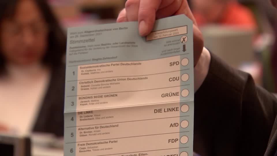 Video: "Wir betreten hier Neuland" - Berlin vor Wiederholungswahl