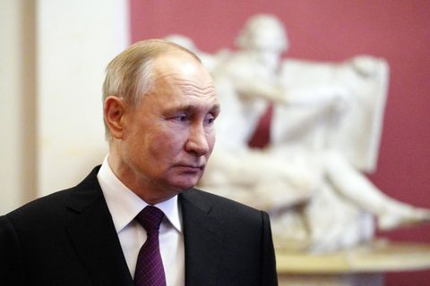 Wladimir Putin hat Russland auf ein weiteres Jahr des Kriegs eingestimmt 