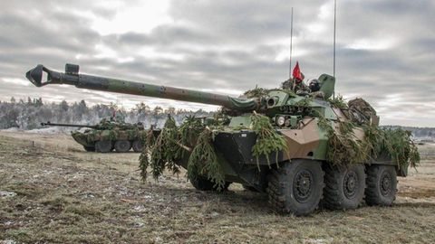 Schnell, beweglich und mit einer großen Kanone: Der AMX-10 RC