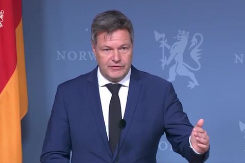 Video: Habeck besiegelt mit Norwegen Energie-Partnerschaft