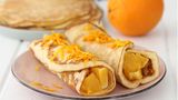 Orangen-Crêpes