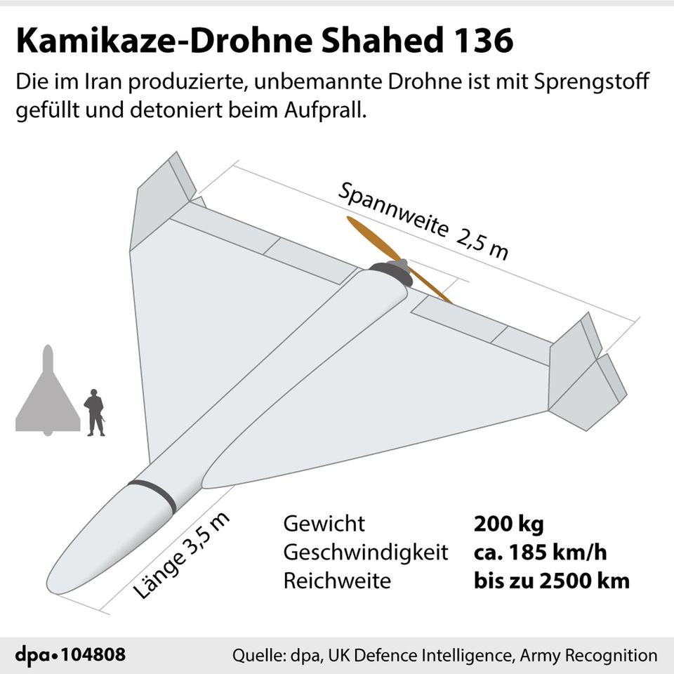 kamikaze drohne