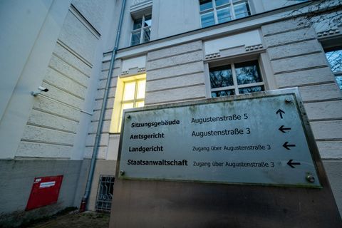 Das Amts- und Landgericht in Regensburg