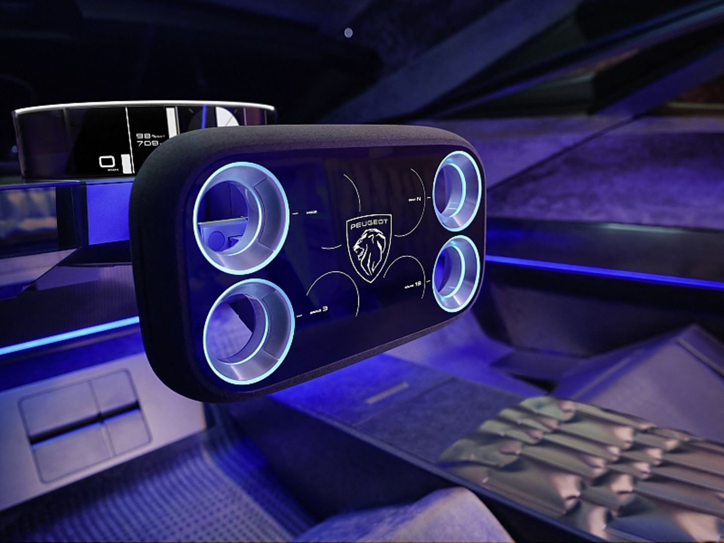 Peugeot Inception Concept CES 2023