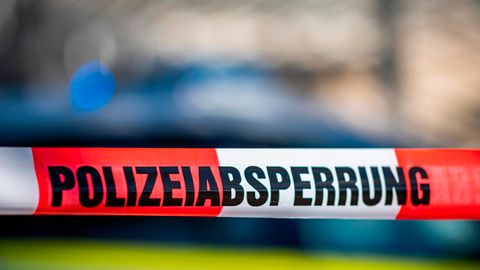 Polizeiabsperrung