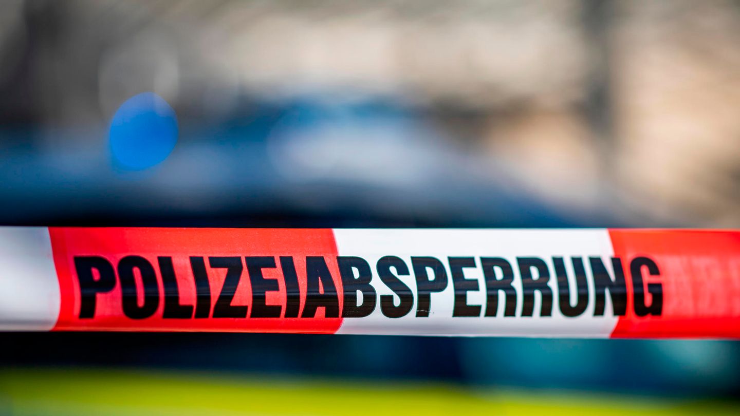 Polizeiabsperrung
