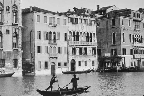 Venedig vor 127 Jahren: Video zeigt Canal Grande 1896