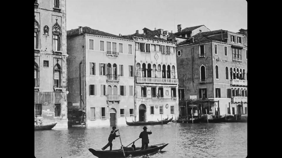 Venedig vor 127 Jahren: Video zeigt Canal Grande 1896